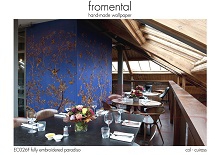 Fromental - EC026F fully embroidered paradiso    